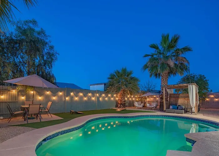 Holiday home Private Pool • Pool Tbl • Games • Workspace • Pets *